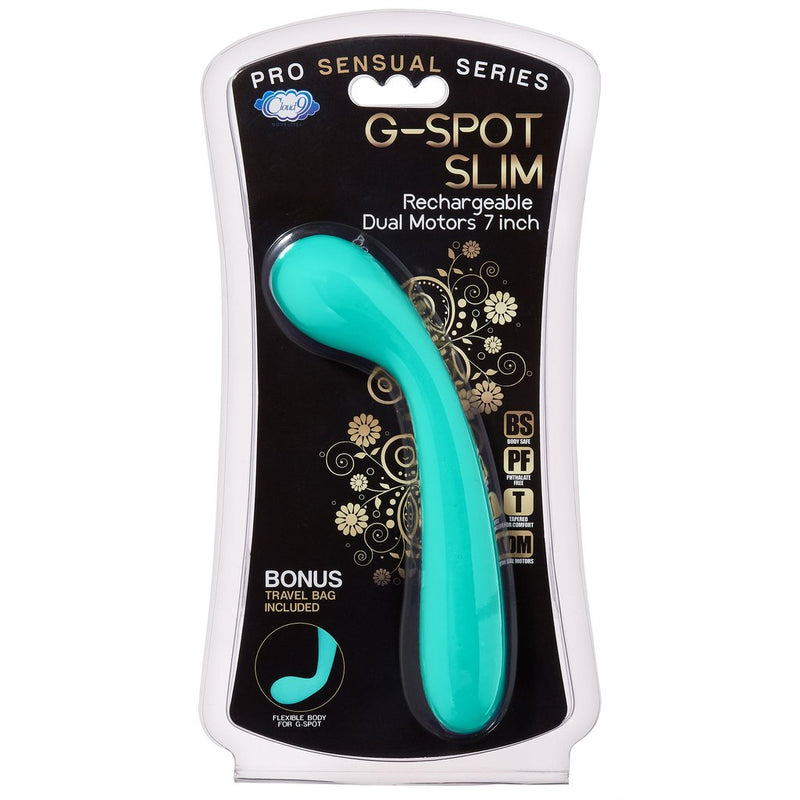 Cloud 9 G-Spot Slim Vibrator: Flexible, Ergonomic, and Powerful Pleasure in 7 Inches!