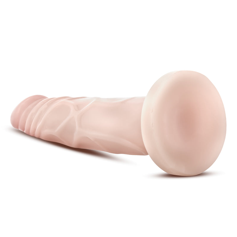 Upgrade Your Pleasure with the Dr. Skin Realistic Cock - Suction Cup Base and Strap-On Compatible!
