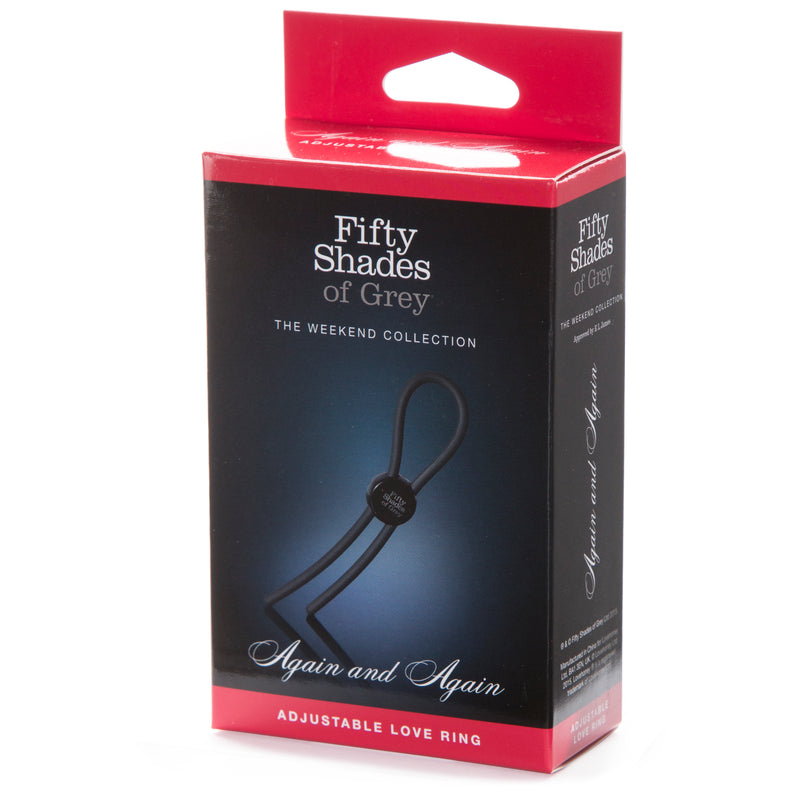 Enhance Your Bedroom Play with the Adjustable Love Ring from Fifty Shades of Grey!