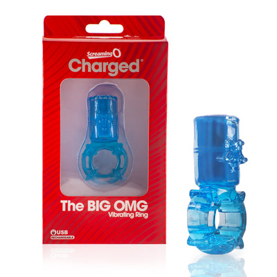 Charged Big OMG Rechargeable Vibrating Cock Ring: The Ultimate Pleasure Enhancer!