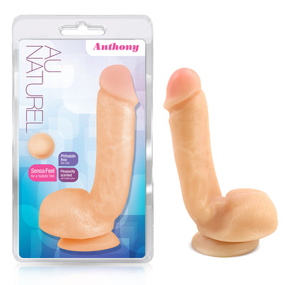 Satisfy Your Cravings with Au Naturel Anthony's Realistic Feel and Strong Suction Cup Base.