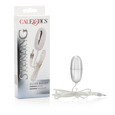 Shimmering Silver Bullet for Targeted Stimulation and Powerful Buzzing Bliss - Get Yours Today!