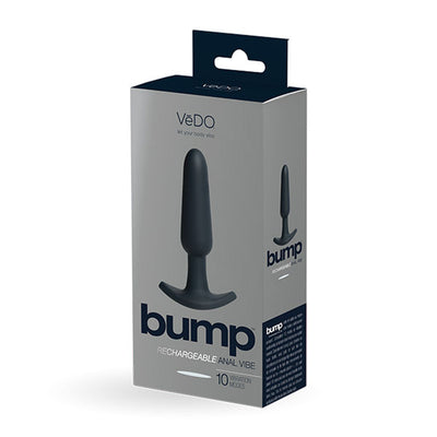 Get a Boost with the Rechargeable Bump Anal Plug - 10 Vibration Modes for Maximum Pleasure