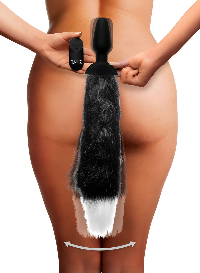 Unleash Your Inner Animal with Waggerz Moving Fox Tail Anal Plug