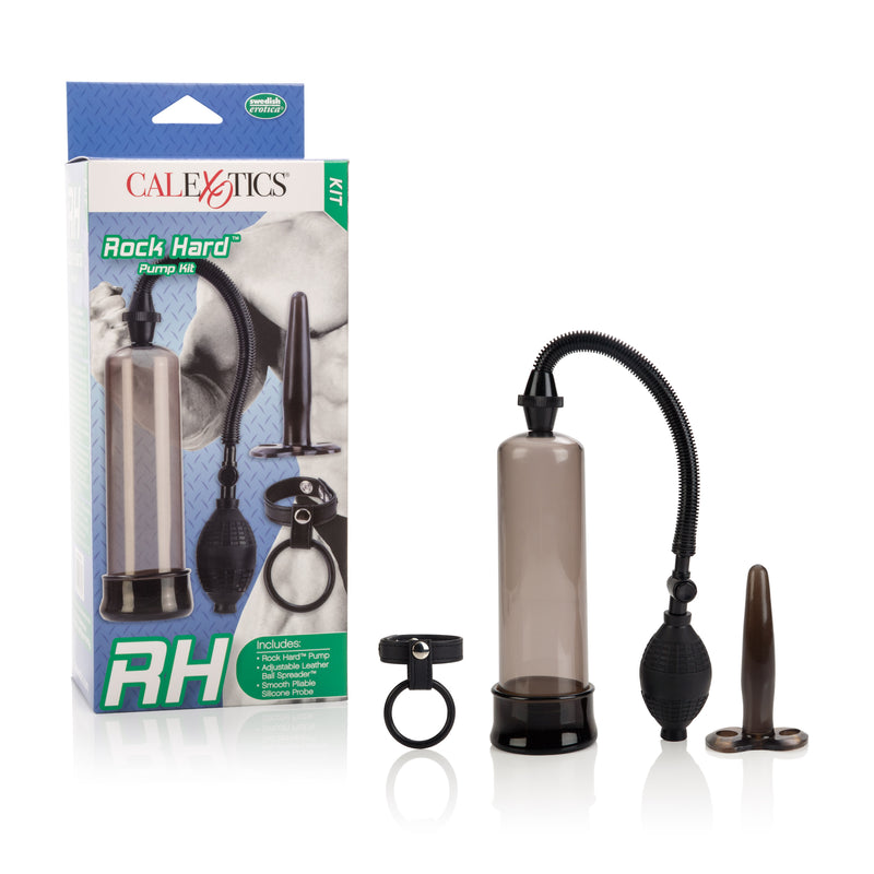 Pleasure Combo Kit for Next-Level Satisfaction with Leather Spreader and Silicone Probe.