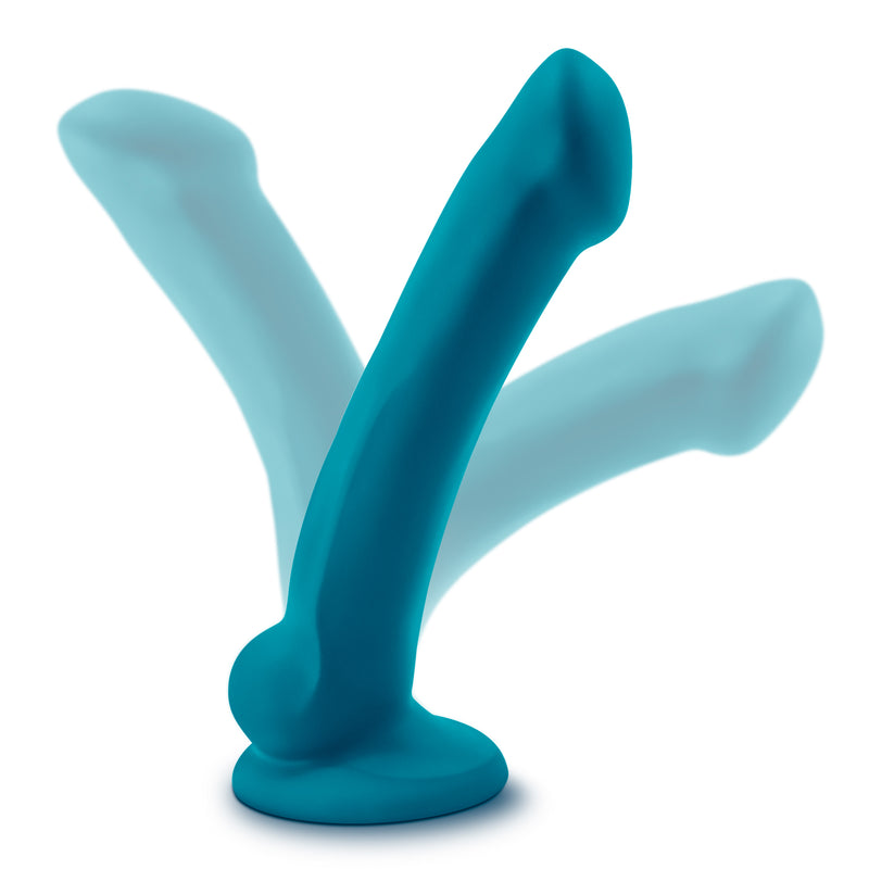Premium Silicone Dildo with G-Spot Targeting Design, Corona Massager, and Strong Suction Base - Temptasia Reina