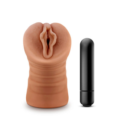 Sofia Masturbation Sleeve with Vibrating Bullet for Intense Pleasure and Easy Cleaning