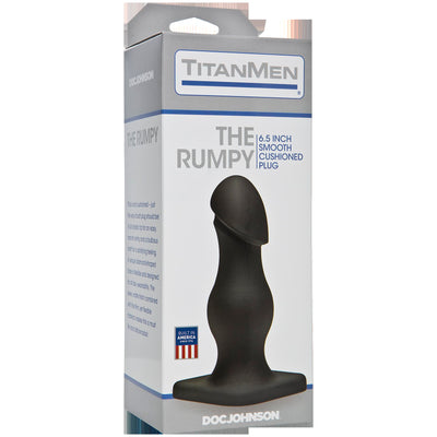 Thick and Cushioned Butt Plug with Flexible Diamond-Shaped Base for All-Day Wearability.