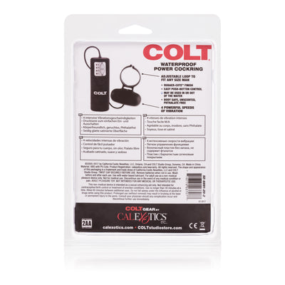 Enhance Your Pleasure with Colt's Waterproof Power Cockring and Vibrating Toys