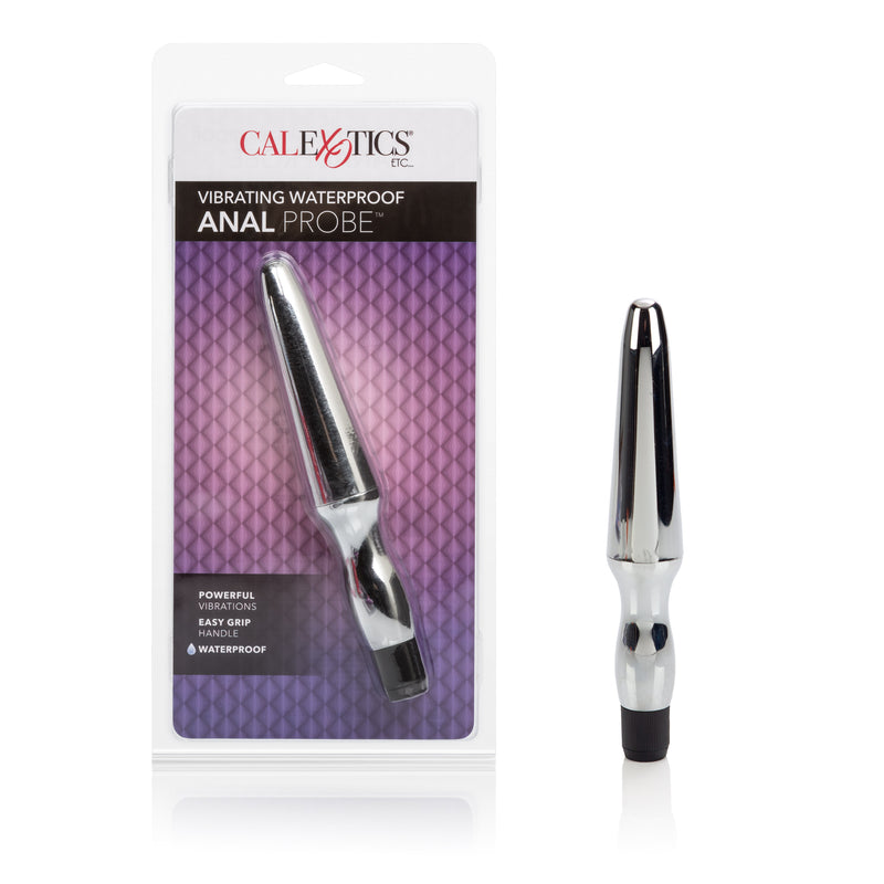 Sleek Waterproof Anal Probe with Multi-Speed Vibrations for Intense Pleasure