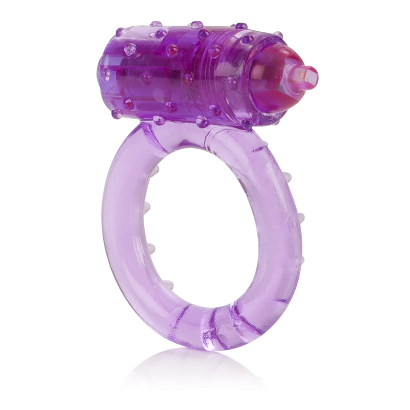 Ultimate Pleasure Silicone Cockring with Clit Stimulation
