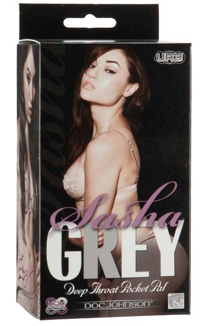 Sasha Grey's UR3 Deep Throat Pocket Pal - Realistic Suction for Elevated Solo Play!