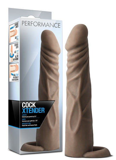 Sensa Feel Cock Xtender: Add 2.5 Inches and Last Longer in Bed with Realistic Skin-Like Material!