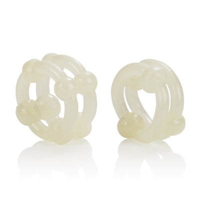 Glow-in-the-Dark Double Support Cock Rings for Increased Stamina and Sensual Stimulation.