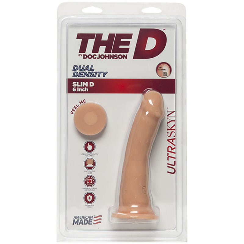 Get Ready for Ultimate Pleasure with the Slim D Dildo from Doc Johnson!