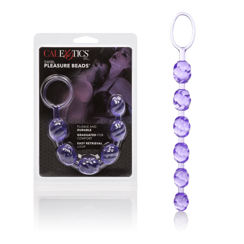Flexible and Durable Anal Beads for Ultimate Pleasure and Easy Cleaning with Sturdy Retrieval Ring - Crystalessence Beads
