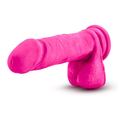 Satisfy Your Desires with the Au Naturel Bold Hero Dildo - Realistic Sensa Feel, FlexiShaft Technology, and Suction Cup Base for Hands-Free Fun.