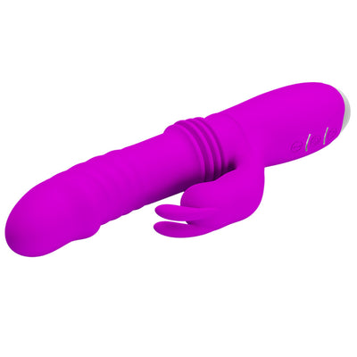 Beginner's Delight: 12 Vibration Settings and 3 Thrusting Functions in an Eco-Friendly Rabbit Vibrator
