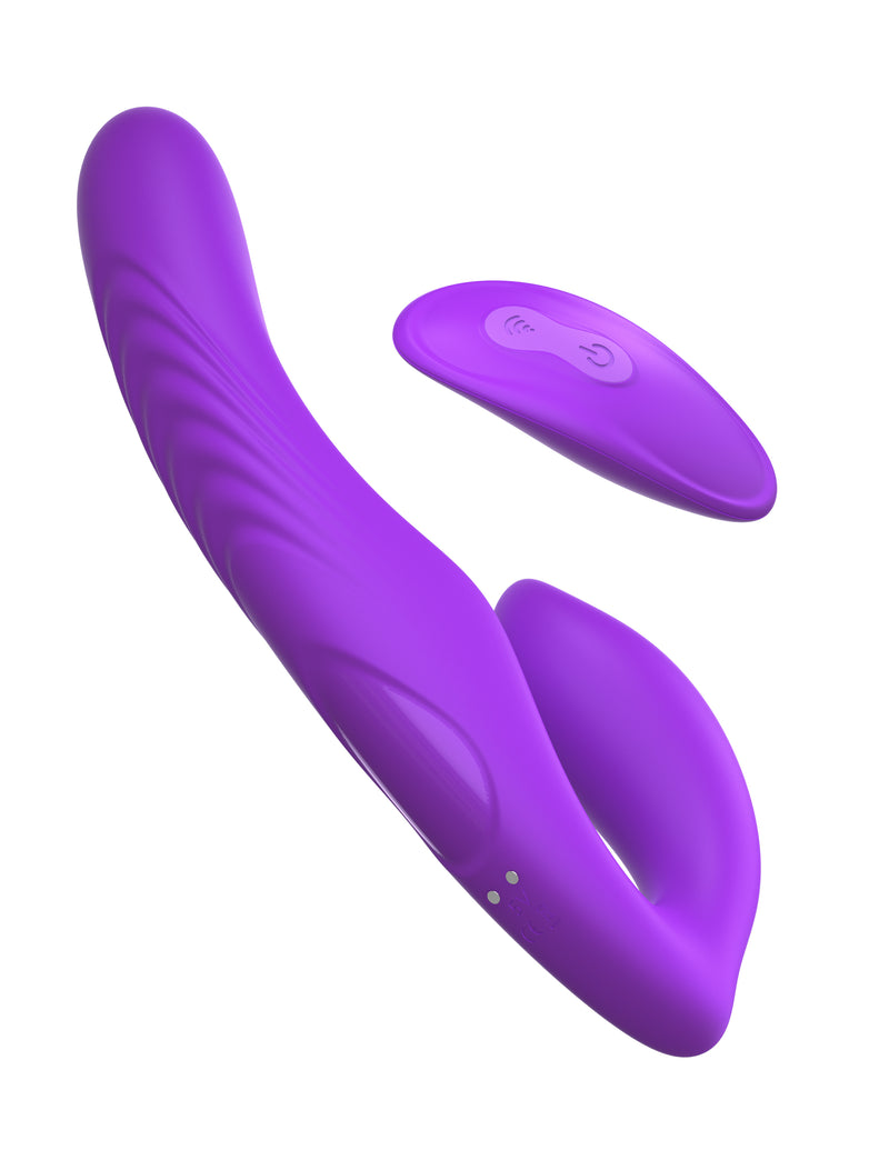 Pure Pleasure Strapless Strap-On: Ultimate Control and Stimulation with 9 Vibration Patterns
