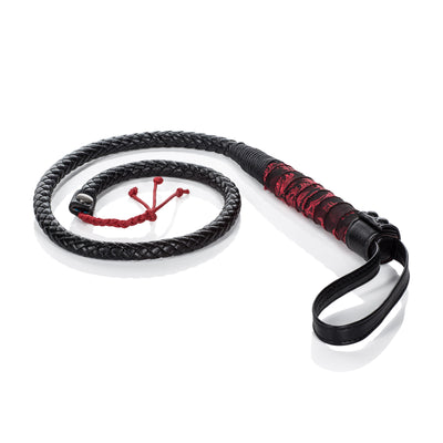 Hand Stitched Bull Whip for BDSM Adventures and Pleasure