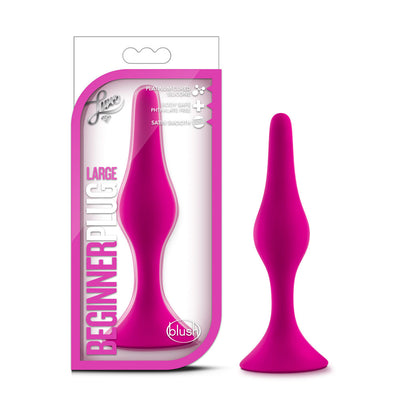 Silky Smooth Silicone Plug for Backdoor Pleasure: Luxe Beginner Plug Small