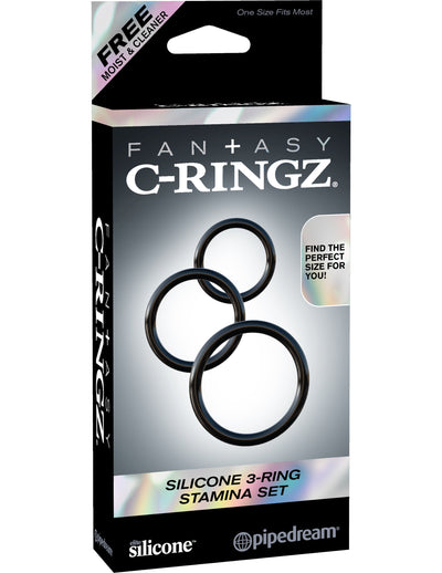 Unleash Your Potential with the Elite Silicone 3-Ring Stamina Set