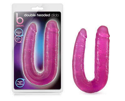 Flexible U-Shaped Double Headed Dildo for Endless Possibilities and Solo Play