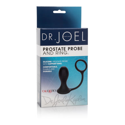 Silicone Prostate Probe with Support Ring for Mind-Blowing Pleasure and Deeper Orgasms!