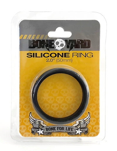 Boneyard Silicone Cockring: Durable, Snug Fit for Long Play Sessions, Waterproof for Aquatic Fun, Enhances Pleasure and Stamina.