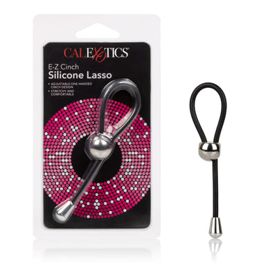 EZ Cinch Silicone Lasso Ring - Adjustable and Hypoallergenic Cockring for Enhanced Pleasure and Stamina.