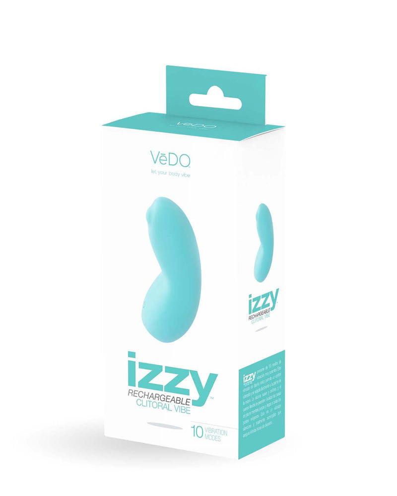 Experience Divine Pleasure with the Izzy Rechargeable Clitoral Vibe - 10 Vibration Modes and Whisper Quiet
