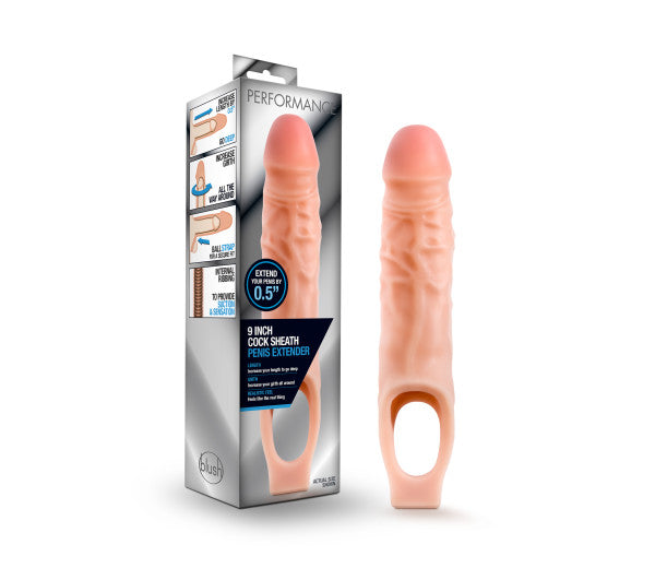 Enhance Your Intimate Moments with the Performance 9 Inch Cock Sheath Penis Extender