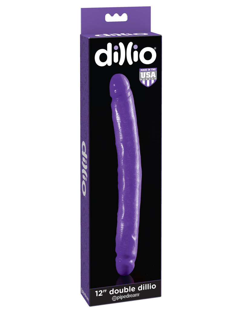 12" Double Dillio: Your Ultimate Double-Ended Dildo for Maximum Pleasure! Phthalate-Free Material for Worry-Free Play. Perfect for Couples or Solo Fun.