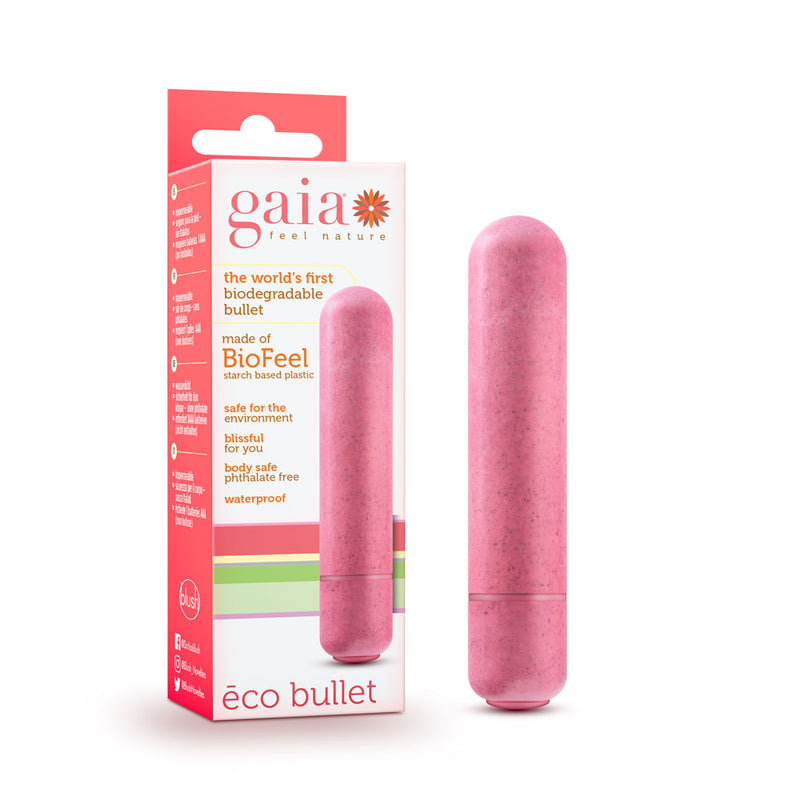 Go Green with Gaia: The Biodegradable Bullet Vibrator for guilt-free pleasure