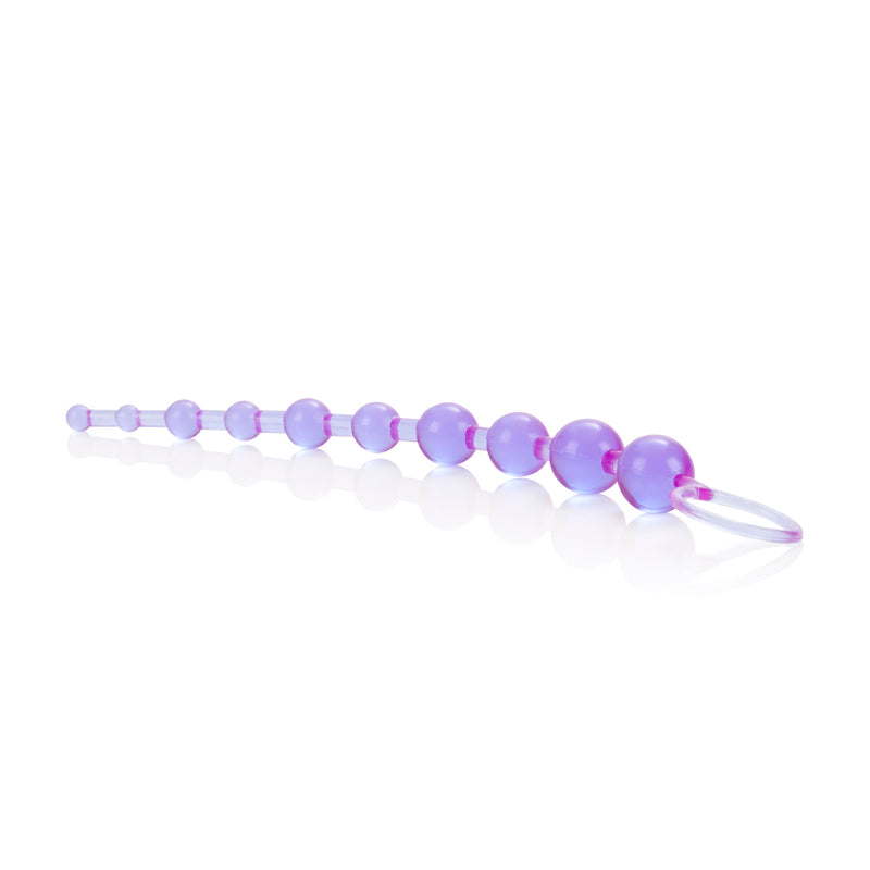 Experience Ultimate Pleasure with X-10 Anal Beads - 10 Graduated Beads for Unforgettable Sensations!