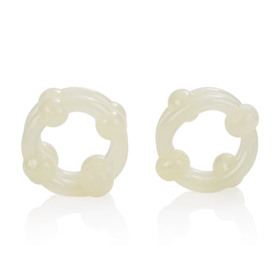 Glow-in-the-Dark Double Support Cock Rings for Increased Stamina and Sensual Stimulation.
