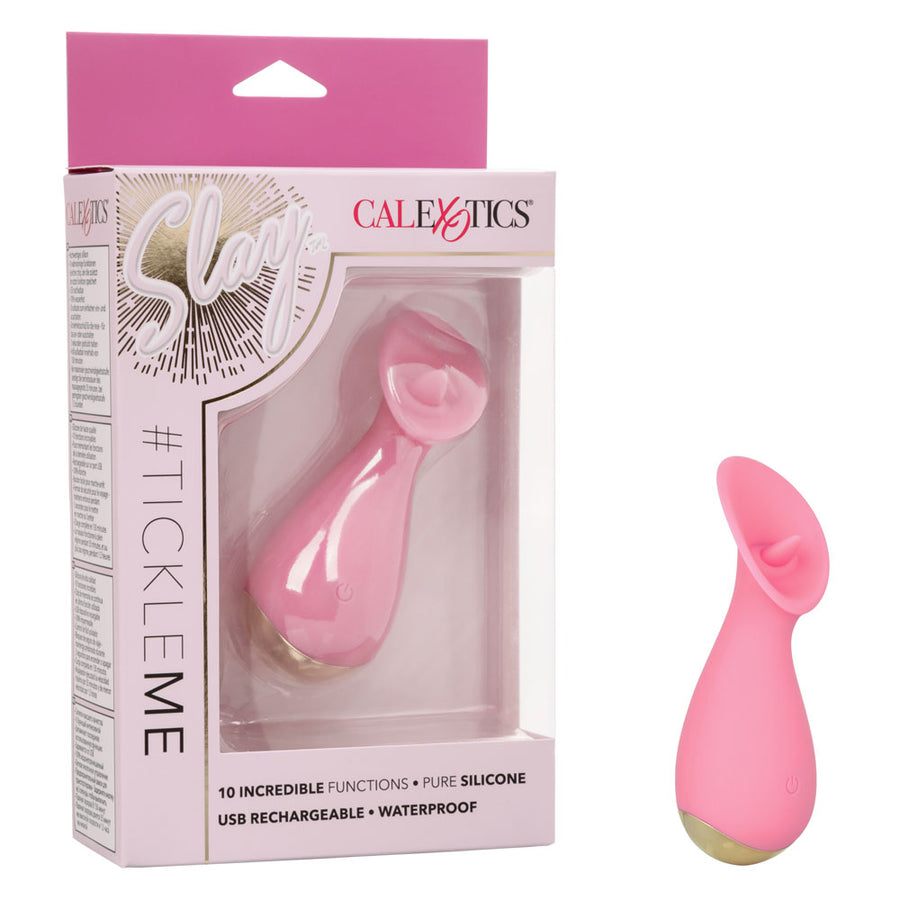 timid sex toys Evolved Lix & Kisses Rechargeable Flicking Silicone Tongue Vibrator