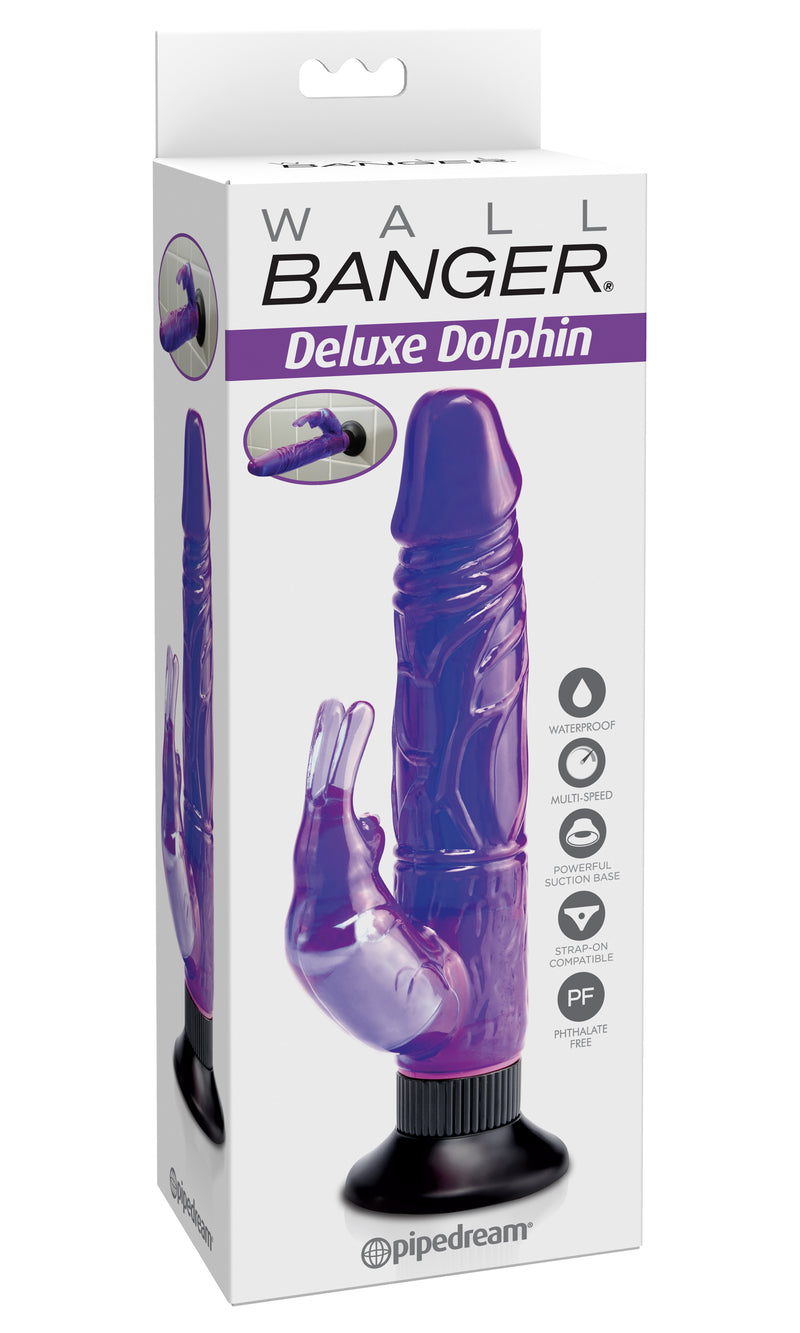 Wireless Rabbit Vibrator with Suction Cup Base and Clit Stimulator for Ultimate Pleasure