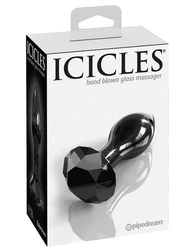 Luxurious Hand-Crafted Glass Anal Plug for Next-Level Pleasure and Peace of Mind - Icicles #78