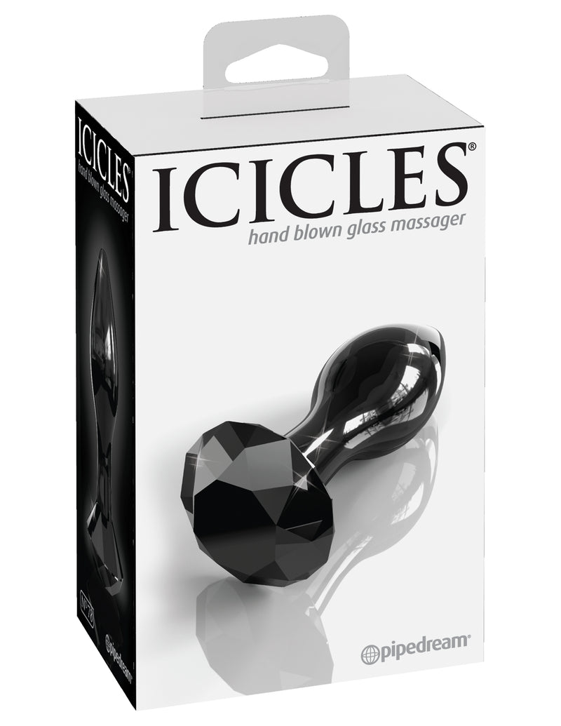 Luxurious Hand-Crafted Glass Anal Plug for Next-Level Pleasure and Peace of Mind - Icicles 