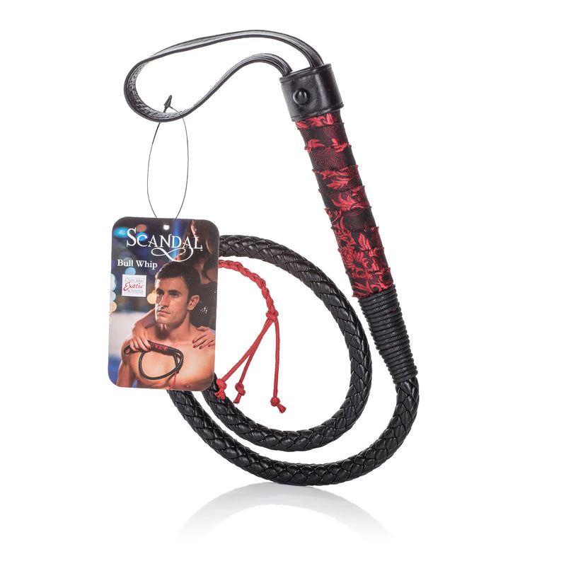 Hand Stitched Bull Whip for BDSM Adventures and Pleasure
