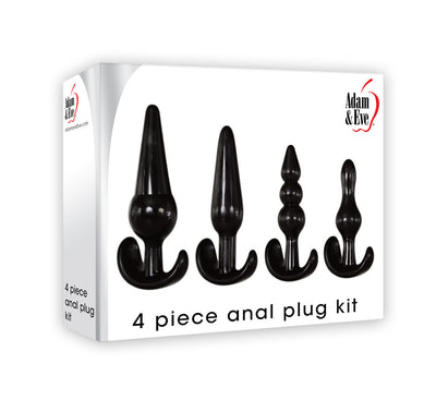 Discover Your Perfect Fit with Our 4-Piece Anal Plug Kit - Ultimate Comfort and Pleasure Guaranteed!