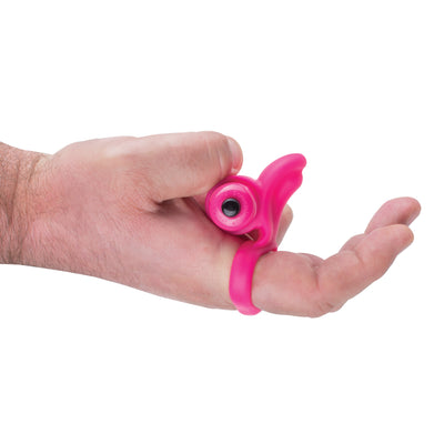 Finger-Fitted Fun: You-Turn Vibrating Cock Ring and G-Spot Massager with Clitoral Stimulation