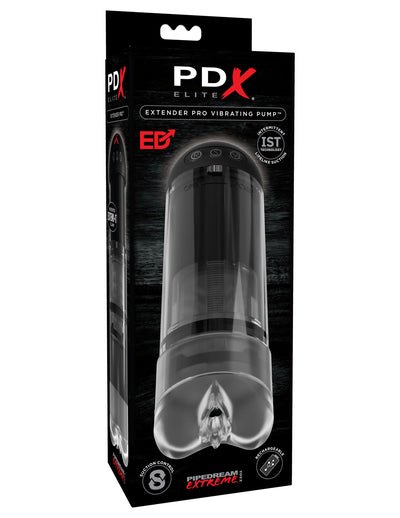 Customizable Pleasure with the Extender Pro Vibrating Pump