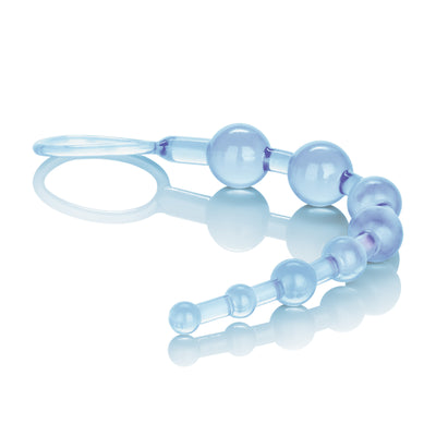 Jelly Soft Anal Beads with Retrieval Ring for Ultimate Pleasure