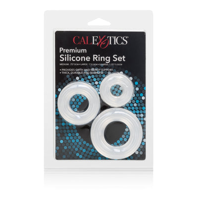 CalExotics Ultra-Stretchy Silicone Rings for Enhanced Pleasure and Support during Intimacy. Body-Safe and Phthalate-Free for Worry-Free Playtime.