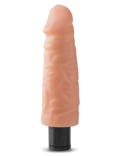 Realistic Large & Thick Vibrating Dildo for Ultimate Satisfaction - Waterproof and Phthalate-Free for Anywhere Pleasure.