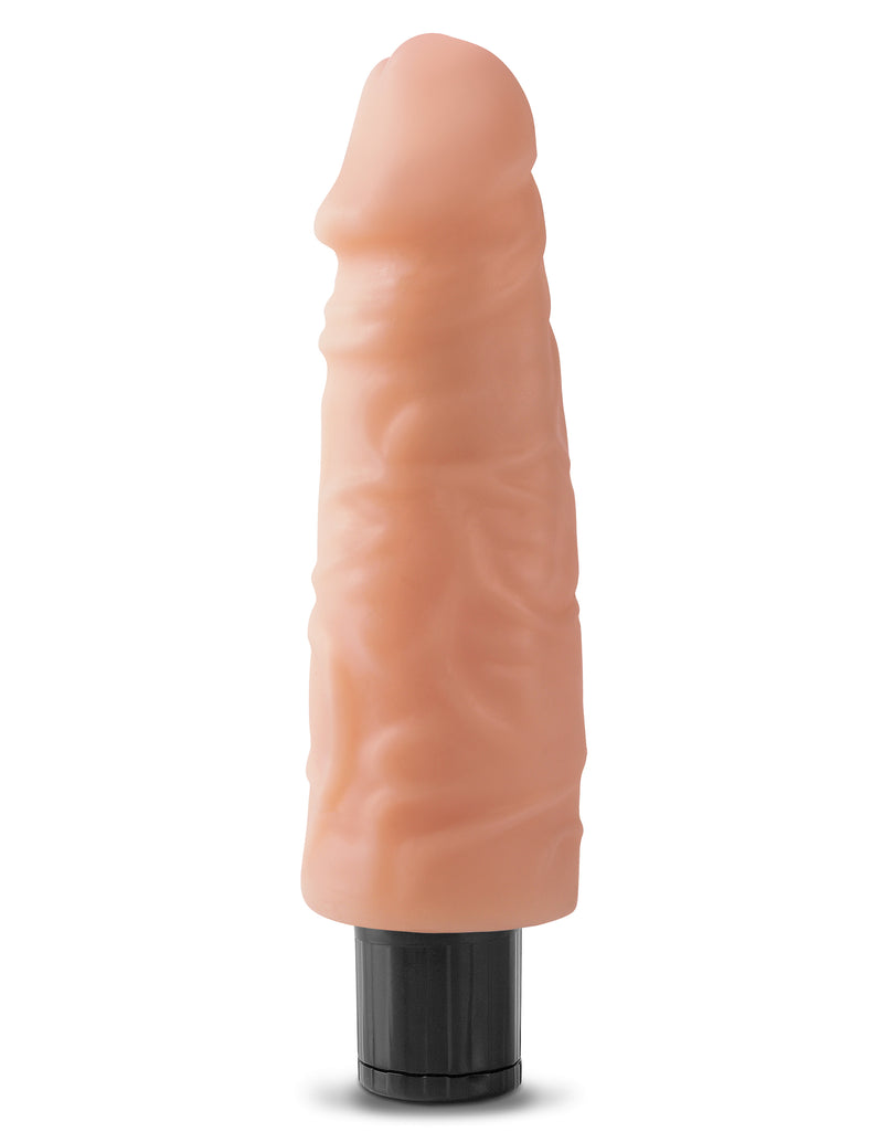 Realistic Large & Thick Vibrating Dildo for Ultimate Satisfaction - Waterproof and Phthalate-Free for Anywhere Pleasure.