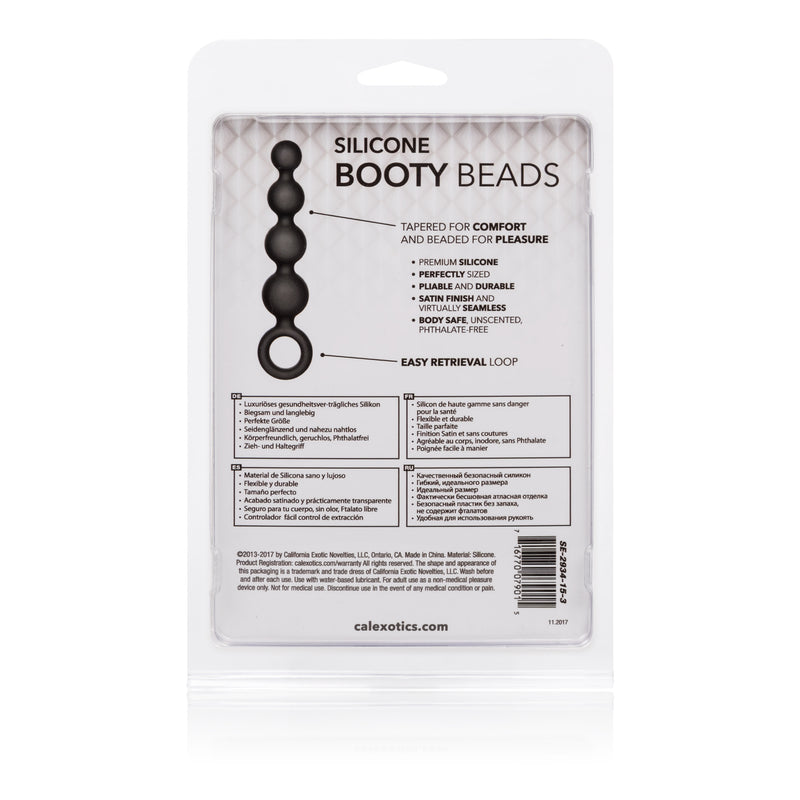 Soft and Smooth Silicone Beaded Probe for Worry-Free Booty Fun
