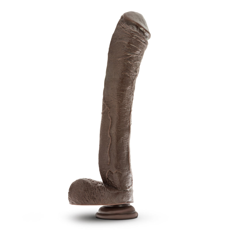 Experience Unmatched Thrills with the Dr. Skin Mr. Ed 13" Chocolate Dildo